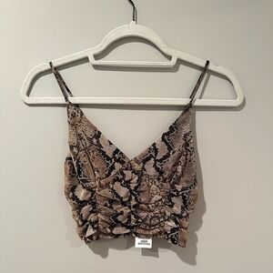 Urban Outfitters Animal Print Tank Top